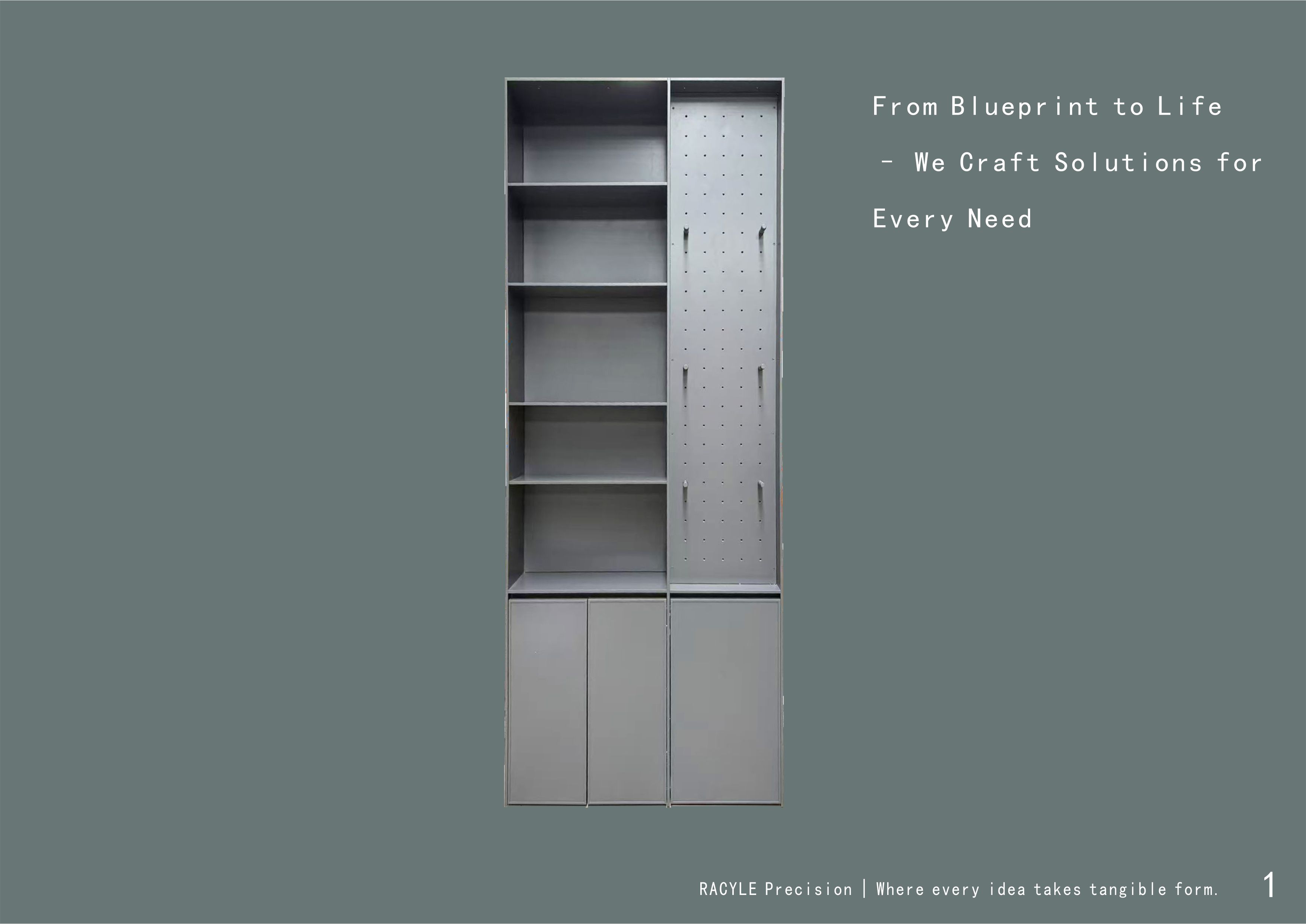 Luxury Apartment-Balcony Aluminum Cabinet